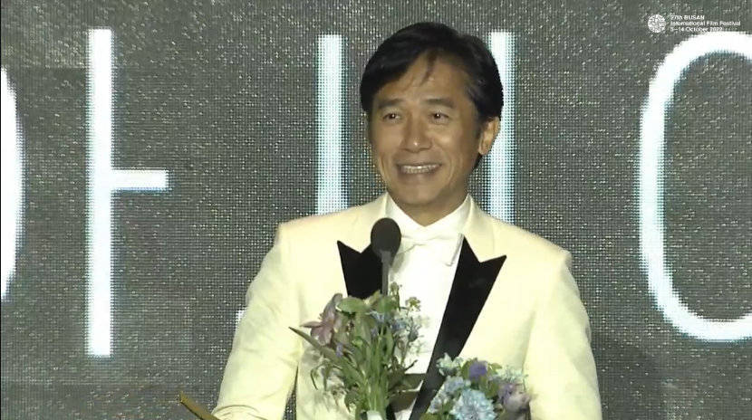 梁朝伟获釜山电影节亚洲电影人奖 颁奖BGM是王菲的《梦中人》 (图4) 梁朝伟获釜山电影节亚洲电影人奖 颁奖BGM是王菲的《梦中人》 (图4)