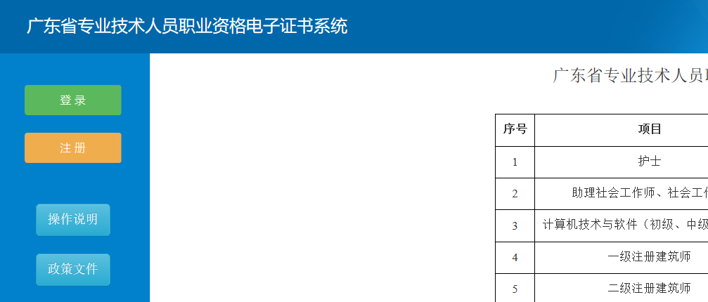 广东省专业技术人员职业资格电子证书系统ggfw.hrss.gd.gov.cn/zjzsh/(图1) 广东省专业技术人员职业资格电子证书系统ggfw.hrss.gd.gov.cn/zjzsh/(图1)