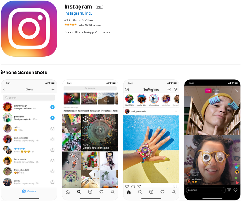 1600743822877394.png Instagram 官网:www.instagram.com/(图1)
