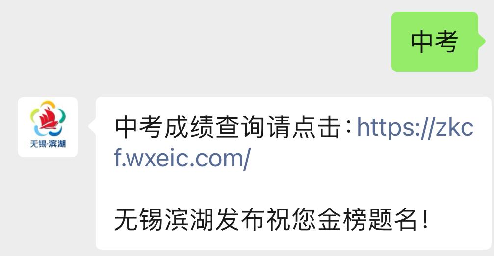 2024年无锡市中考网上成绩查询chafen.wxeic.com(图2)
