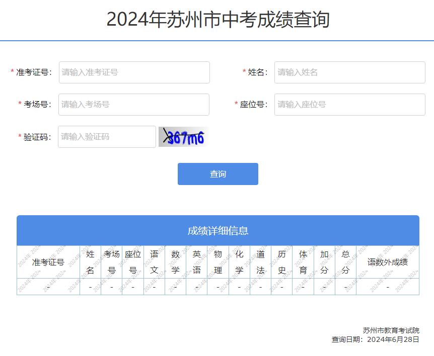 2024年苏州市中考成绩查询zkbm.szjyksy.com:8996/(图2)