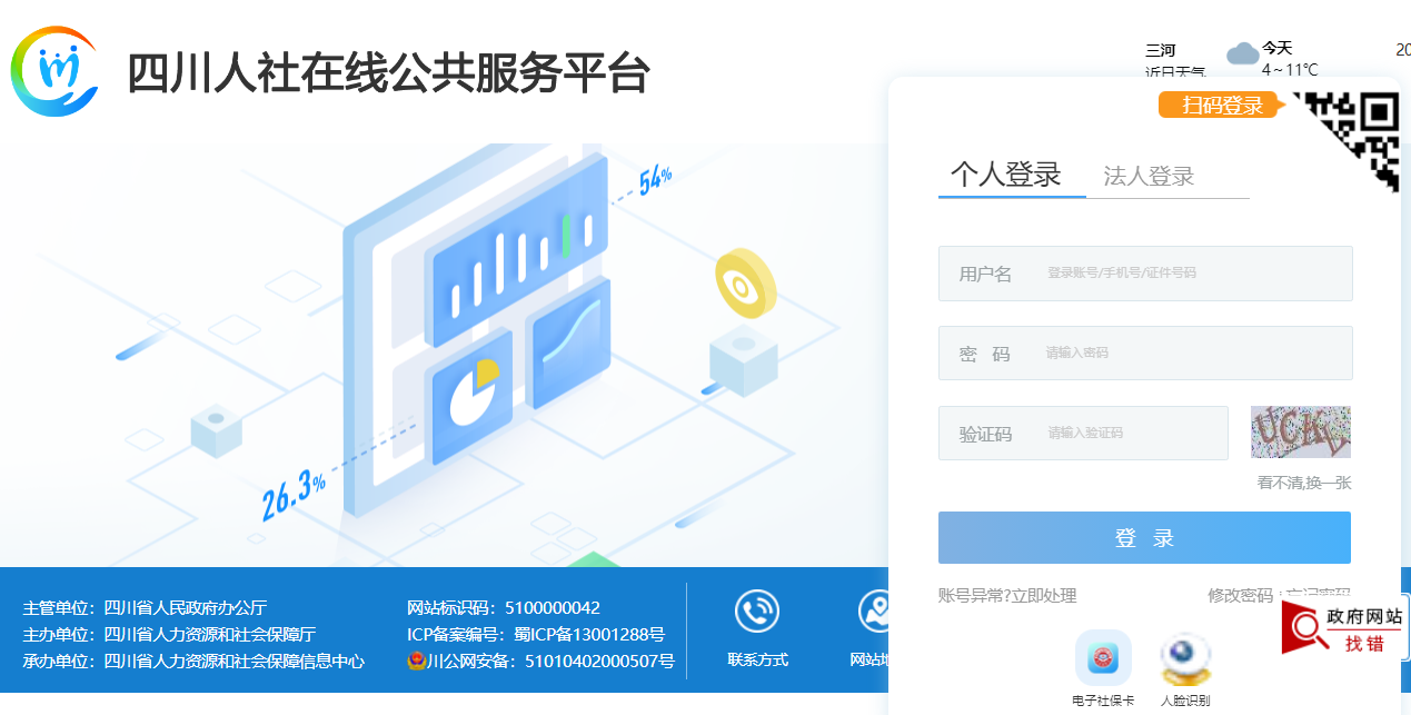 四川人社在线公共服务平台登录www.schrss.org.cn/scggfw(图2) 四川人社在线公共服务平台登录www.schrss.org.cn/scggfw(图2)